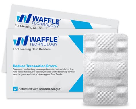 waffle technology cleaning card